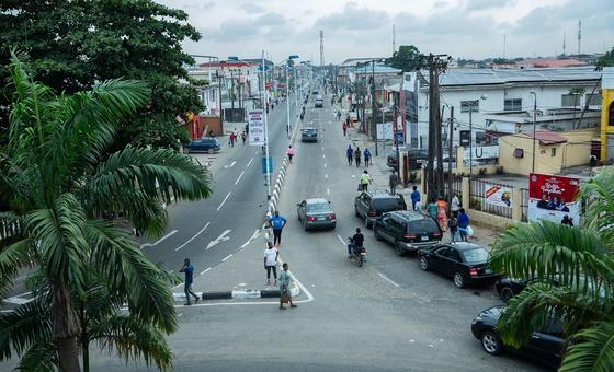 Столица Нигерии Лагос.